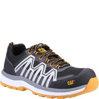 CAT Charge Black/Orange Safety Trainers Metal Free ESD